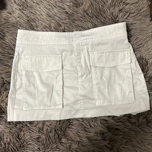 Zara white skort